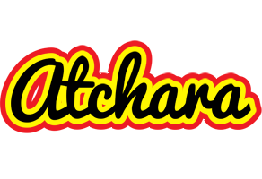 Atchara flaming logo