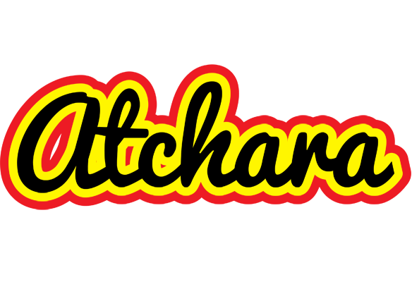 Atchara flaming logo