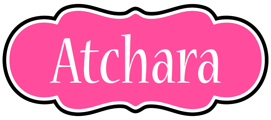 Atchara invitation logo