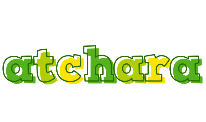 Atchara juice logo
