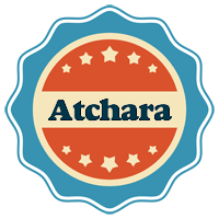 Atchara labels logo