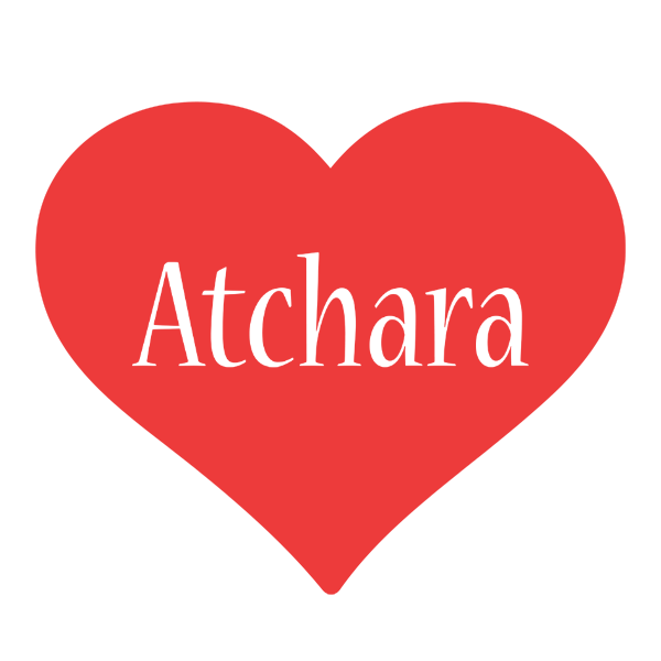 Atchara love logo