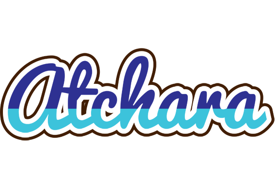 Atchara raining logo