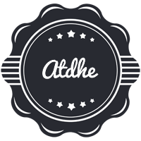 Atdhe badge logo