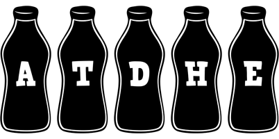 Atdhe bottle logo