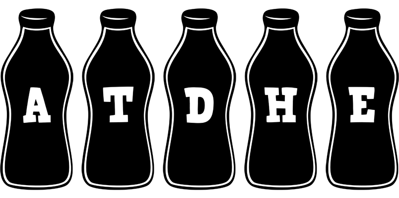 Atdhe bottle logo