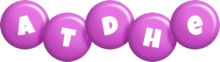 Atdhe candy-purple logo