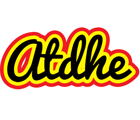Atdhe flaming logo