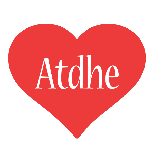 Atdhe love logo
