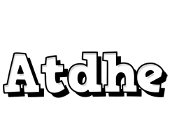 Atdhe snowing logo