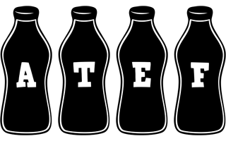 Atef bottle logo