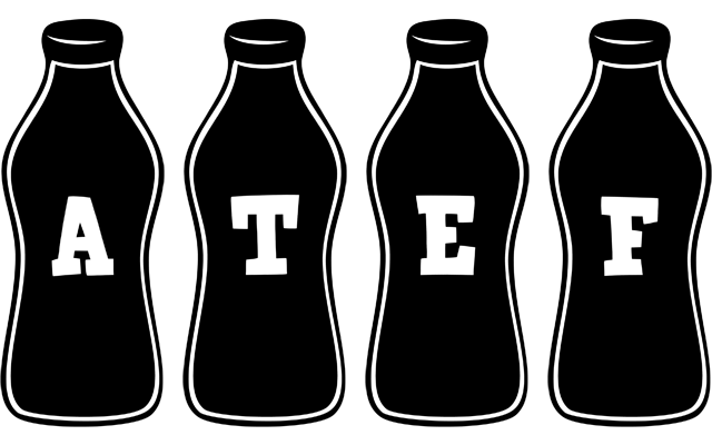Atef bottle logo