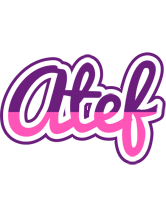 Atef cheerful logo