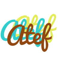 Atef cupcake logo