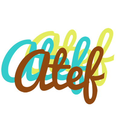 Atef cupcake logo