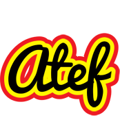 Atef flaming logo