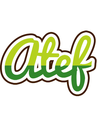 Atef golfing logo