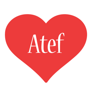 Atef love logo