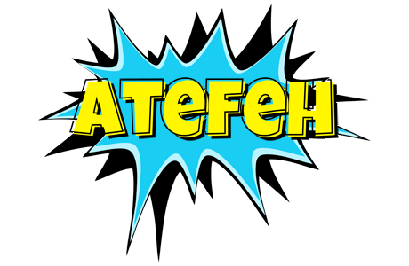 Atefeh amazing logo