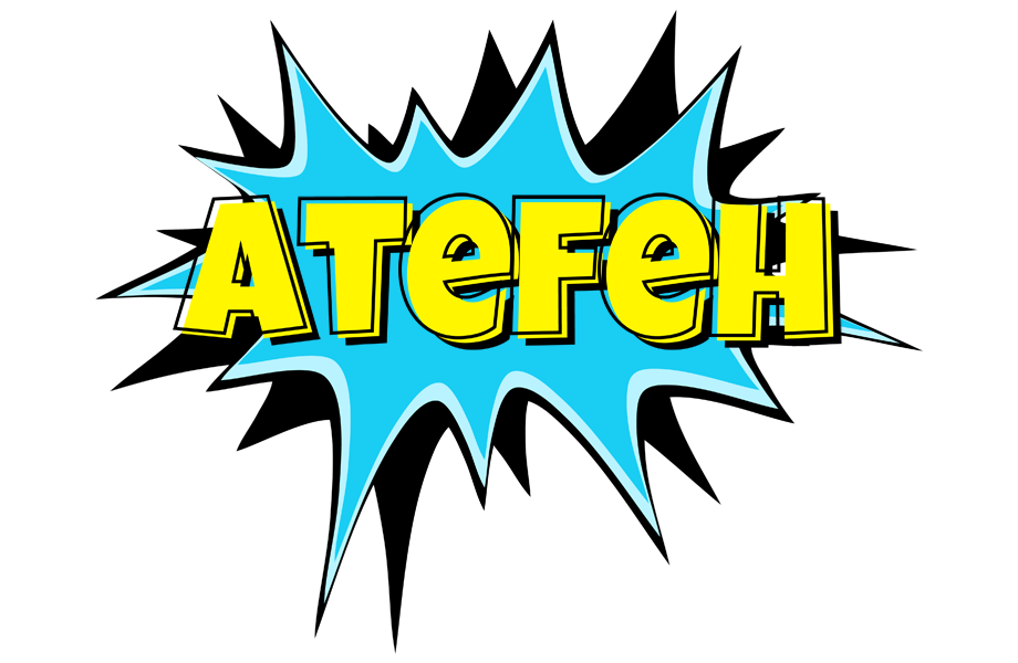 Atefeh amazing logo