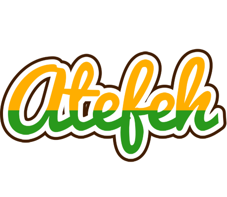 Atefeh banana logo