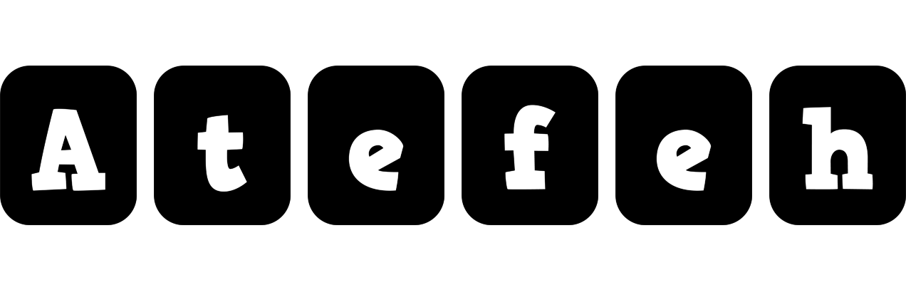 Atefeh box logo