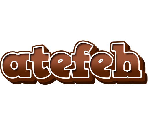 Atefeh brownie logo