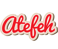 Atefeh chocolate logo