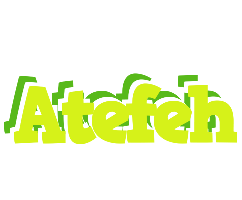 Atefeh citrus logo