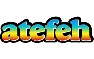 Atefeh color logo