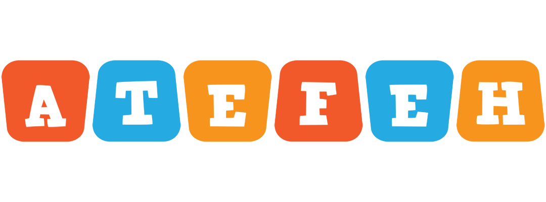 Atefeh comics logo