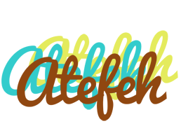 Atefeh cupcake logo