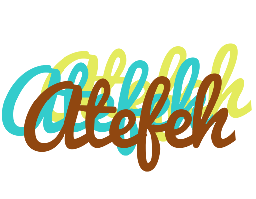 Atefeh cupcake logo
