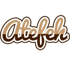 Atefeh exclusive logo