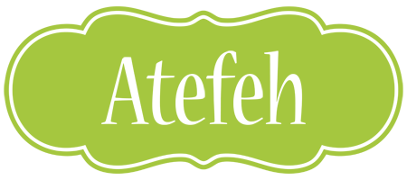 Atefeh family logo