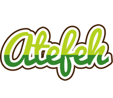 Atefeh golfing logo