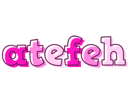 Atefeh hello logo