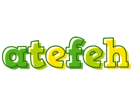 Atefeh juice logo