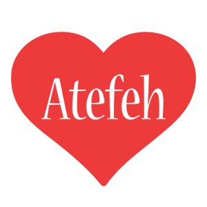 Atefeh love logo