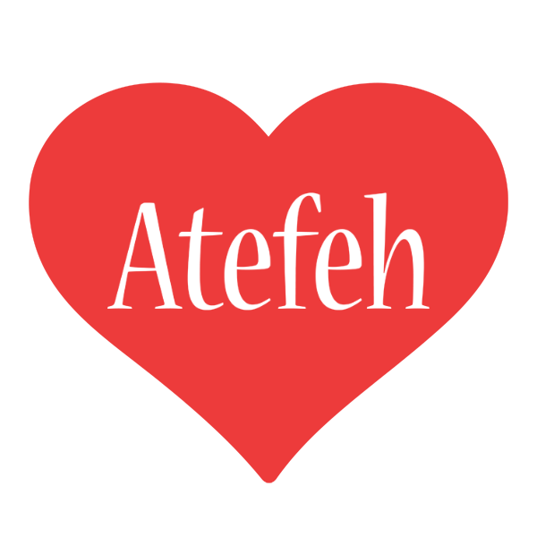 Atefeh love logo