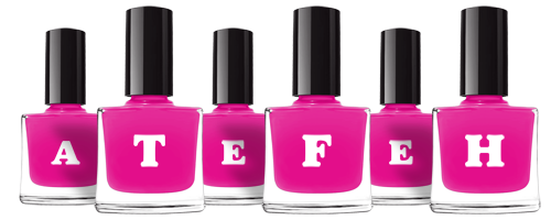 Atefeh nails logo