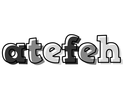 Atefeh night logo