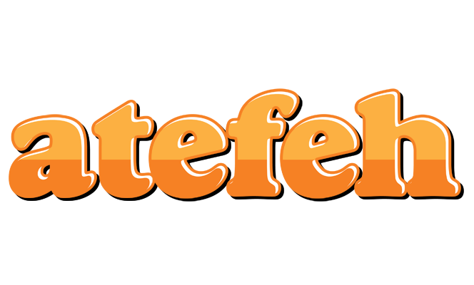 Atefeh orange logo
