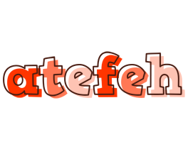 Atefeh paint logo