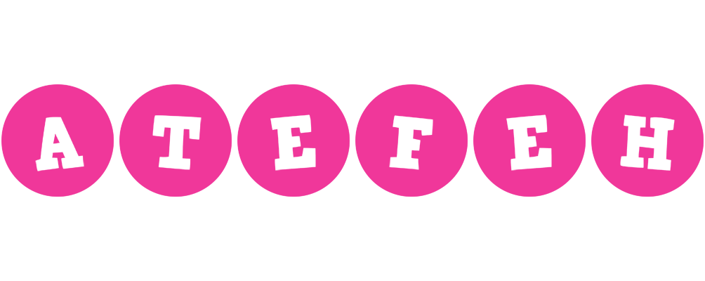Atefeh poker logo