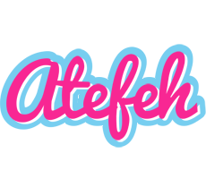 Atefeh popstar logo