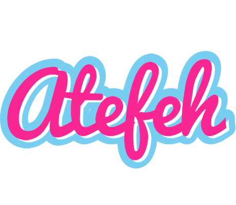 Atefeh popstar logo
