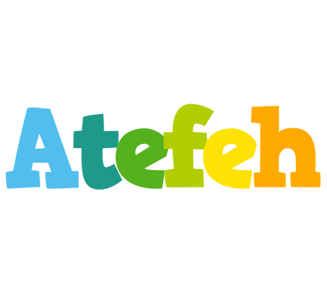 Atefeh rainbows logo