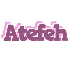 Atefeh relaxing logo