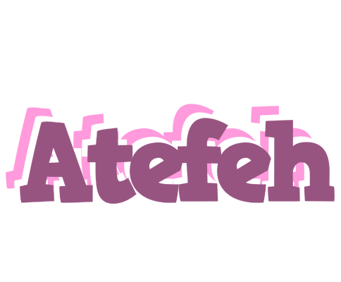 Atefeh relaxing logo